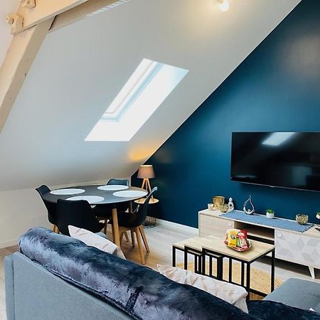 Agreable Appartement Entierement Refait Neuf 셰르부르 앙 코탱탕 외부 사진