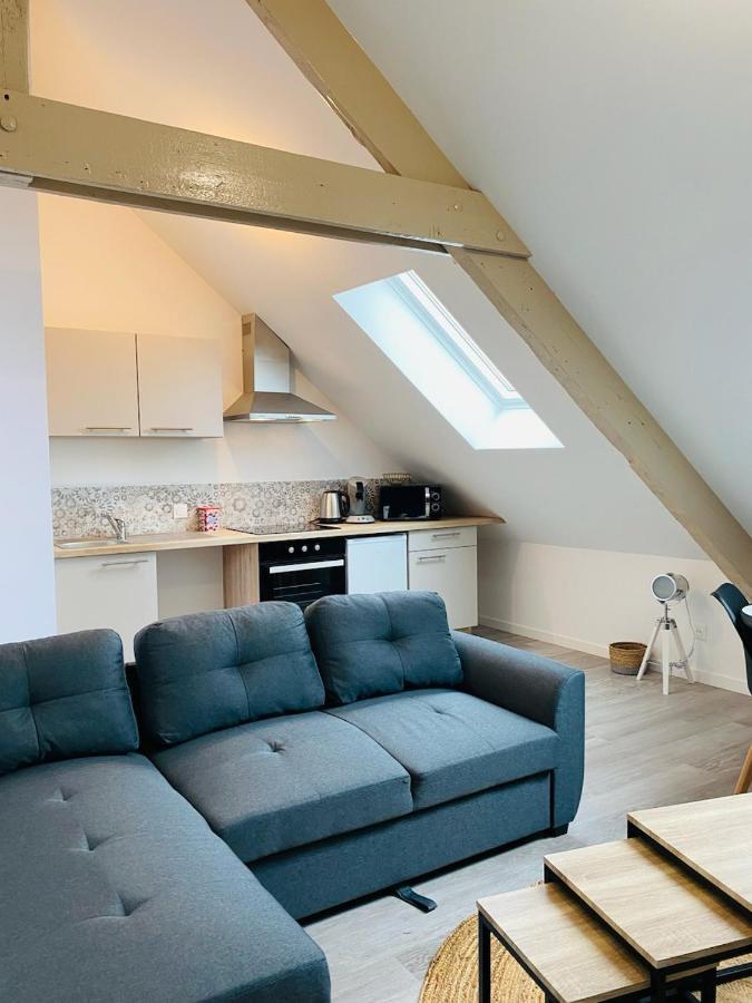 Agreable Appartement Entierement Refait Neuf 셰르부르 앙 코탱탕 외부 사진