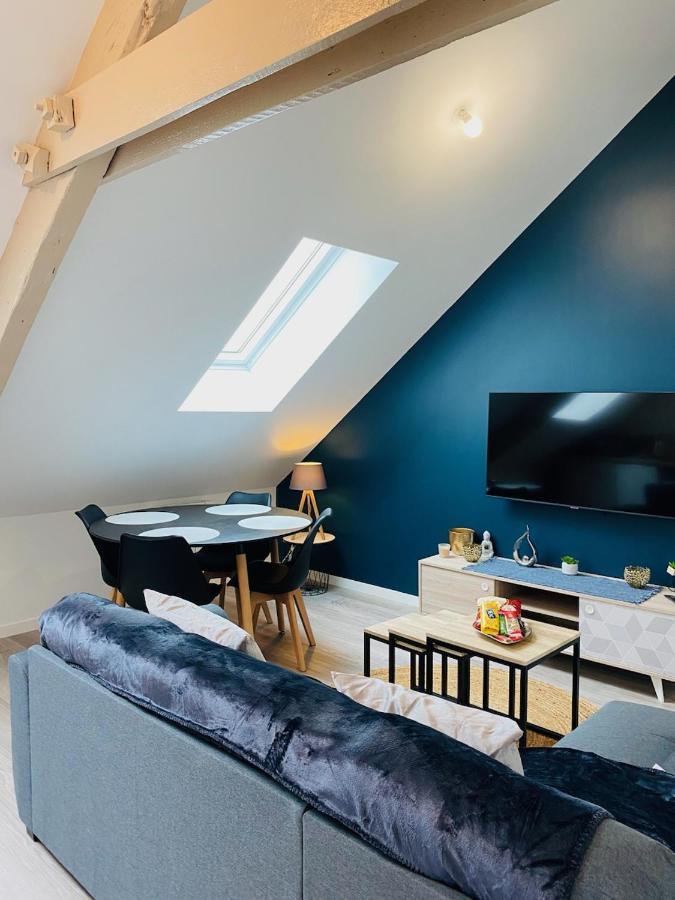 Agreable Appartement Entierement Refait Neuf 셰르부르 앙 코탱탕 외부 사진